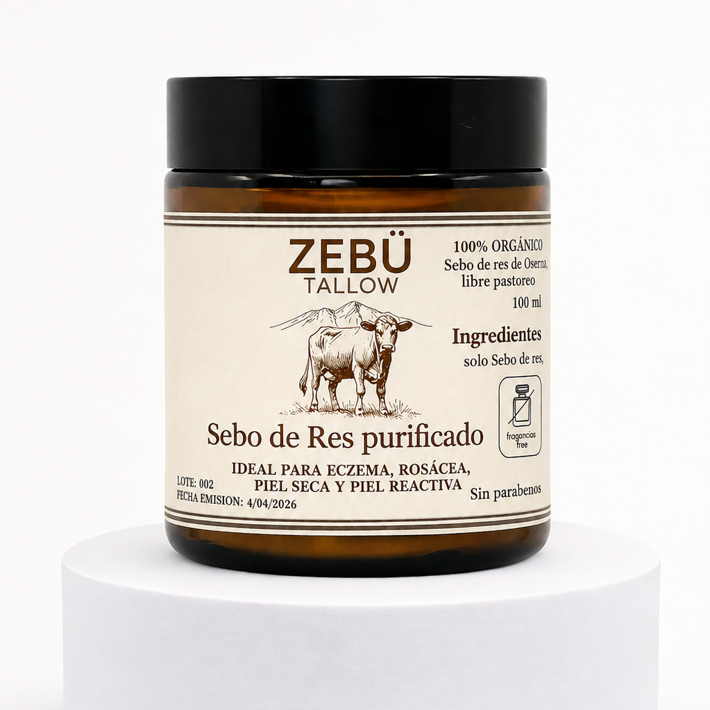 Sebo de Res Purificado - Sin Aroma 100 ml